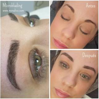 Relleno de cejas permanente en Monalico