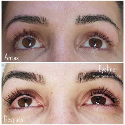 Micropigmentación ojos cuidados posteriores en centro especializado