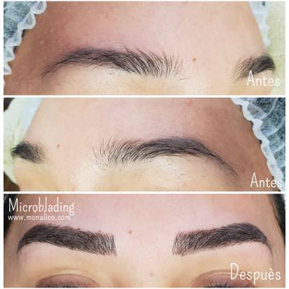 Micropigmentación cejas en Monalico