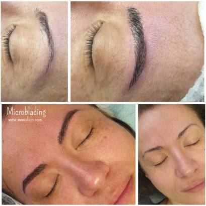 Tatuaje de cejas precio en Monalico