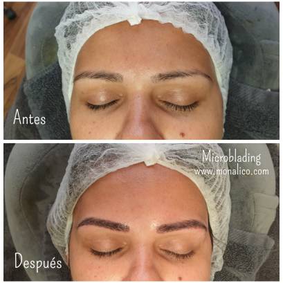 Microblading hombres en centro especializado