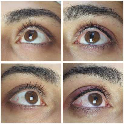 Maquillaje tatuado en ojos en centro especializado