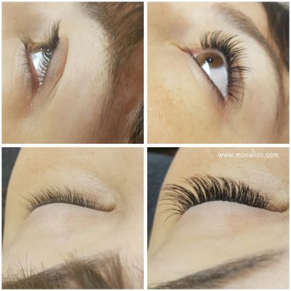 Extensiones volumen ruso en Monalico