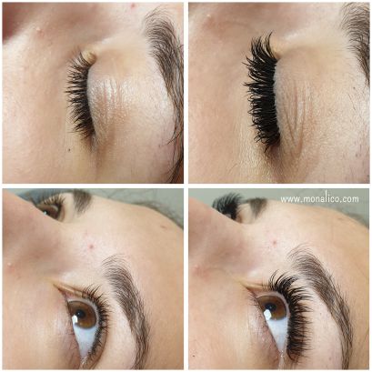 Cursos para extensiones de pestañas en Monalico