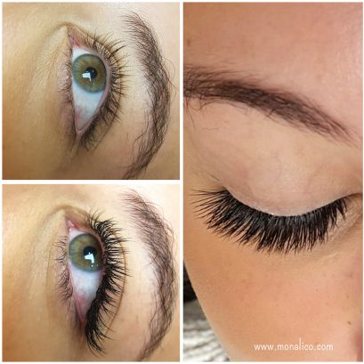Cuidados extensiones pestañas en Monalico