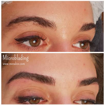 Microblading cejas barcelona en Monalico