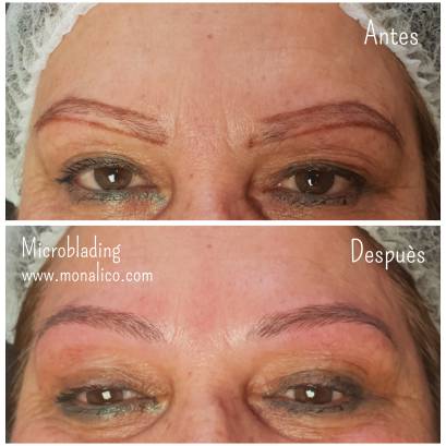Micropigmentación cejas precio en Monalico