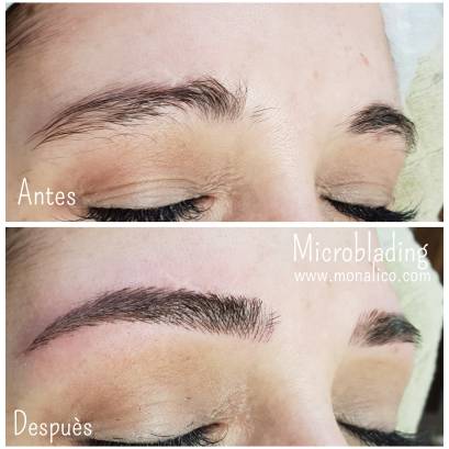 Microblading paso a paso en centro especializado