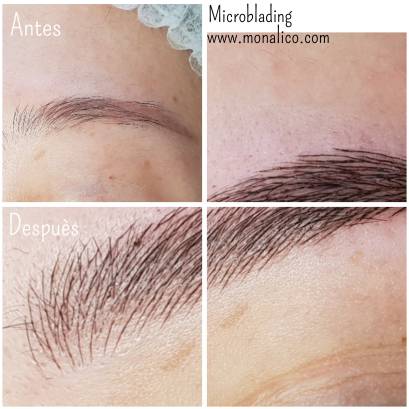 Cejas tatuadas naturales en centro especializado