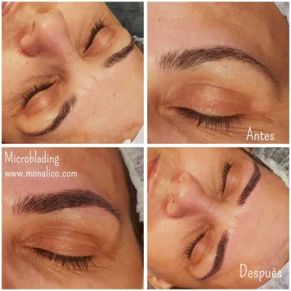 Dermopigmentacion de cejas precios en Monalico