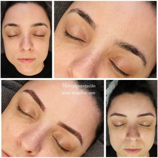 Microblading pelo a pelo en Monalico