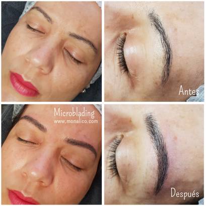Microblading cejas precio en Monalico