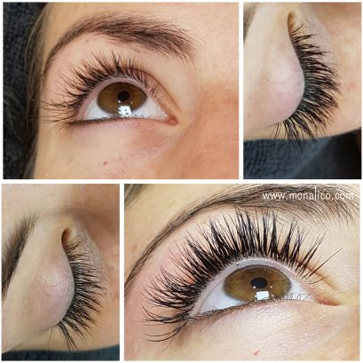 Cuanto cuestan las extensiones de pestañas 3d lashes en Monalico