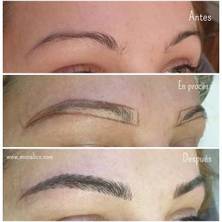 Micropigmentación cejas famosas en centro especializado