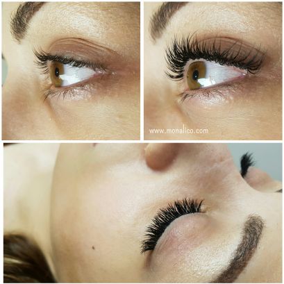 Como hacer extensiones de pestañas en Monalico