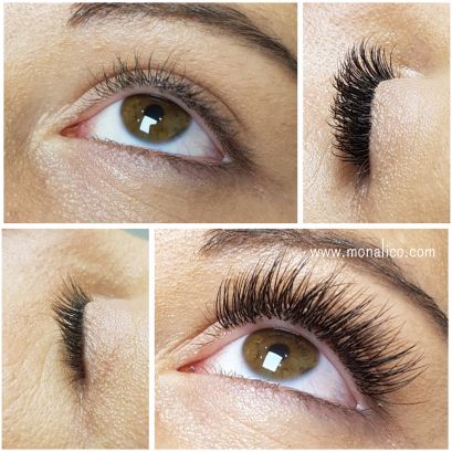 Pegamento profesional para extensiones de pestañas en Monalico