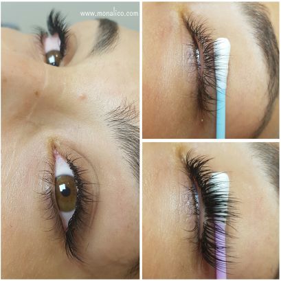 Extensiones de pestañas magneticas en centro especializado
