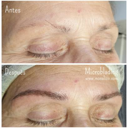 Primer para cejas en centro especializado