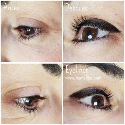 Micropigmentación ojos cuidados posteriores en Monalico