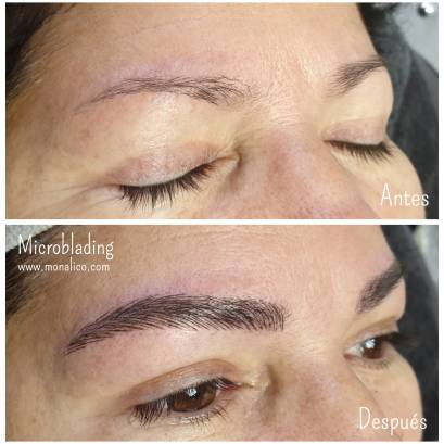 Microblading cost en Monalico