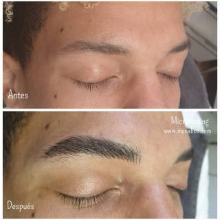 Poner cejas pelo a pelo en centro especializado