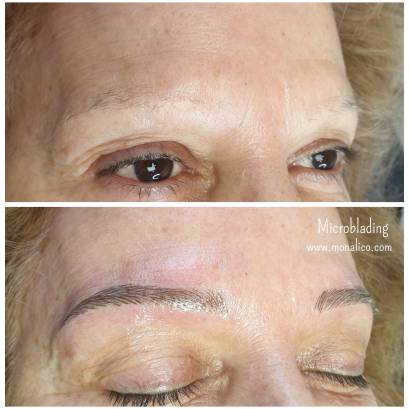 Microblading shapes en centro especializado