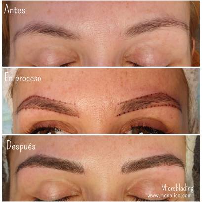 Cejas tatuadas pelo a pelo precio