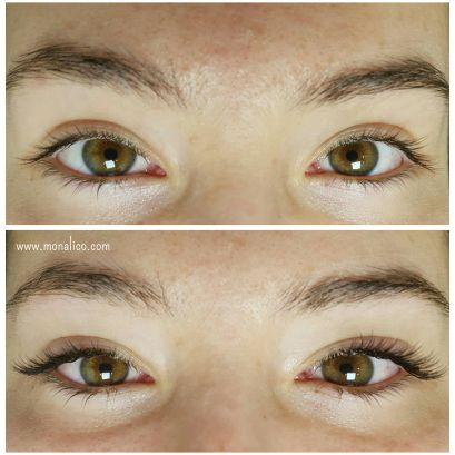 Tecnica rusa en pestañas