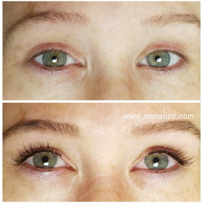 Como retirar extensiones de pestañas