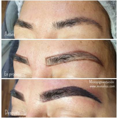 Cejas tatuadas