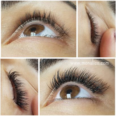 Como se ponen las pestañas de mink