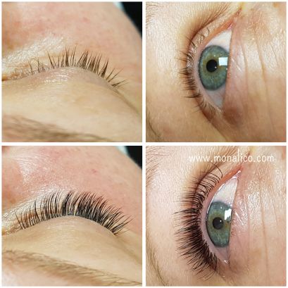 Tenido de pestañas permanente