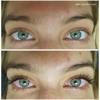 Pestañas de pelo a pelo