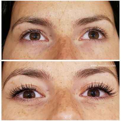 Como se hace extension de pestañas