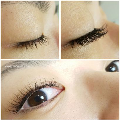 Pestañas punto a punto cuidados