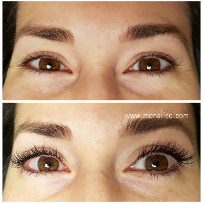 Extensiones de pestañas 3d