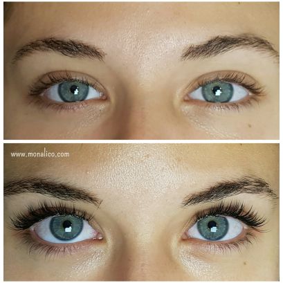 Pestañas postizas volumen ruso