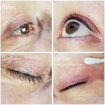 Delineado de ojos micropigmentación