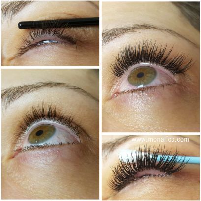 Extensiones de pestañas 1d