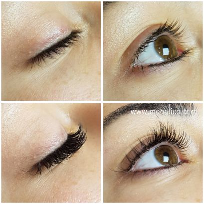 Como se ponen las extensiones de pestañas