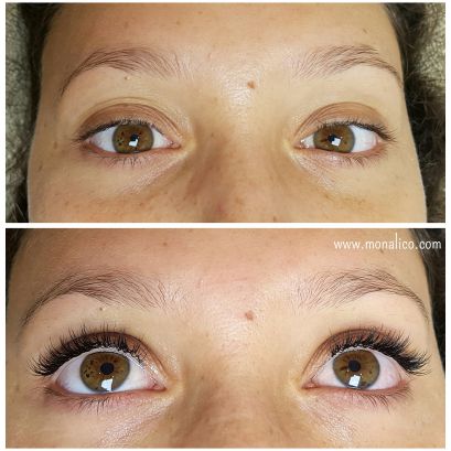 Alargamiento pestañas permanente