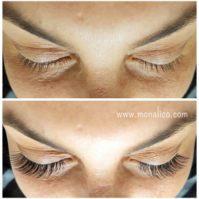 Pestañas pelo a pelo como se colocan
