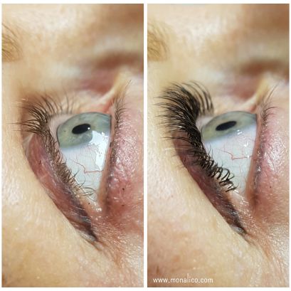 Como hacer pestañas con cabello natural