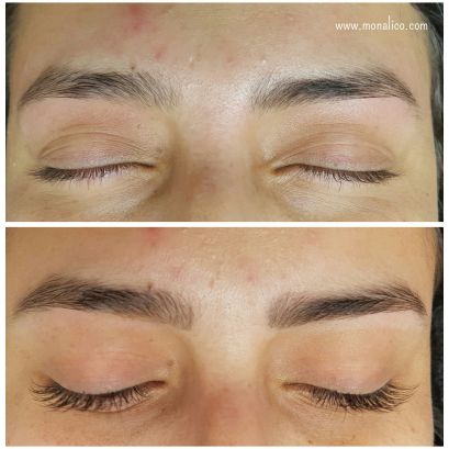 Extensiones de pestañas en hombres