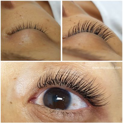 Extensiones de pestañas tecnica rusa