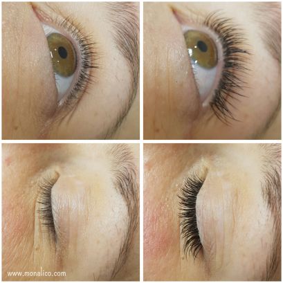 Pestañas de mink natural