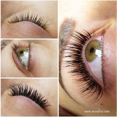 Pestañas pelo a pelo 3d