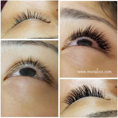 Pestañas 3d pelo a pelo