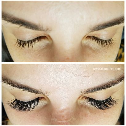 Extension y tinte de pestañas