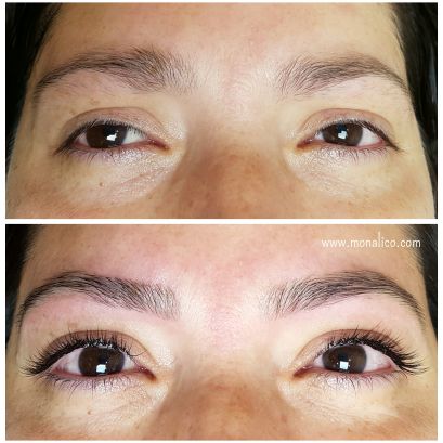 Pestañas rusas pelo a pelo